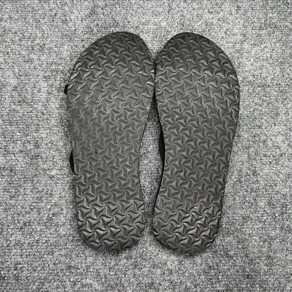 Teva Olowahu Flip-Flop Sandals Women's 8 Black Athletic Beach Recovery Toe‎ Post - Picture 10 of 12